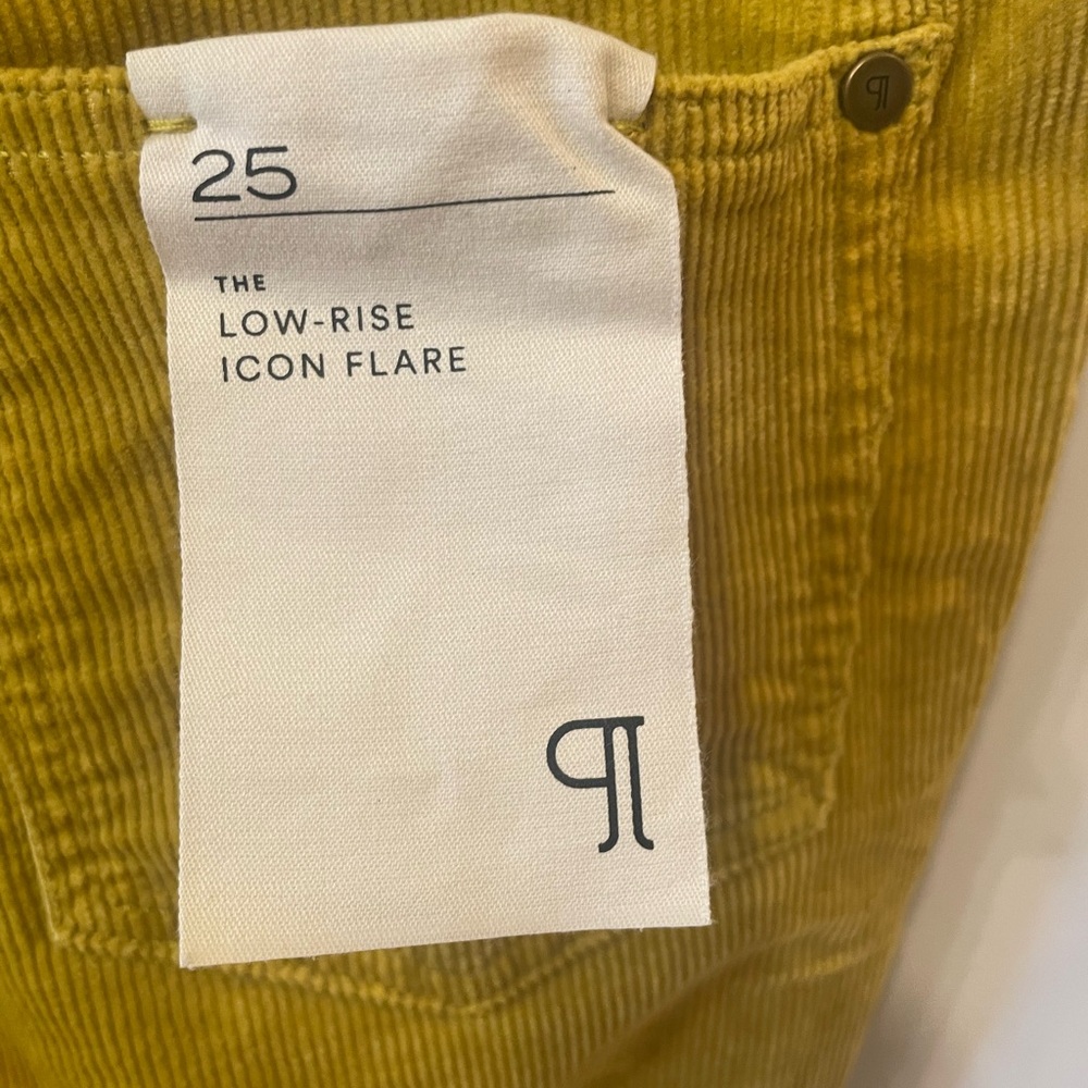 NWT Pilcro Mustard Corduroy Jeans